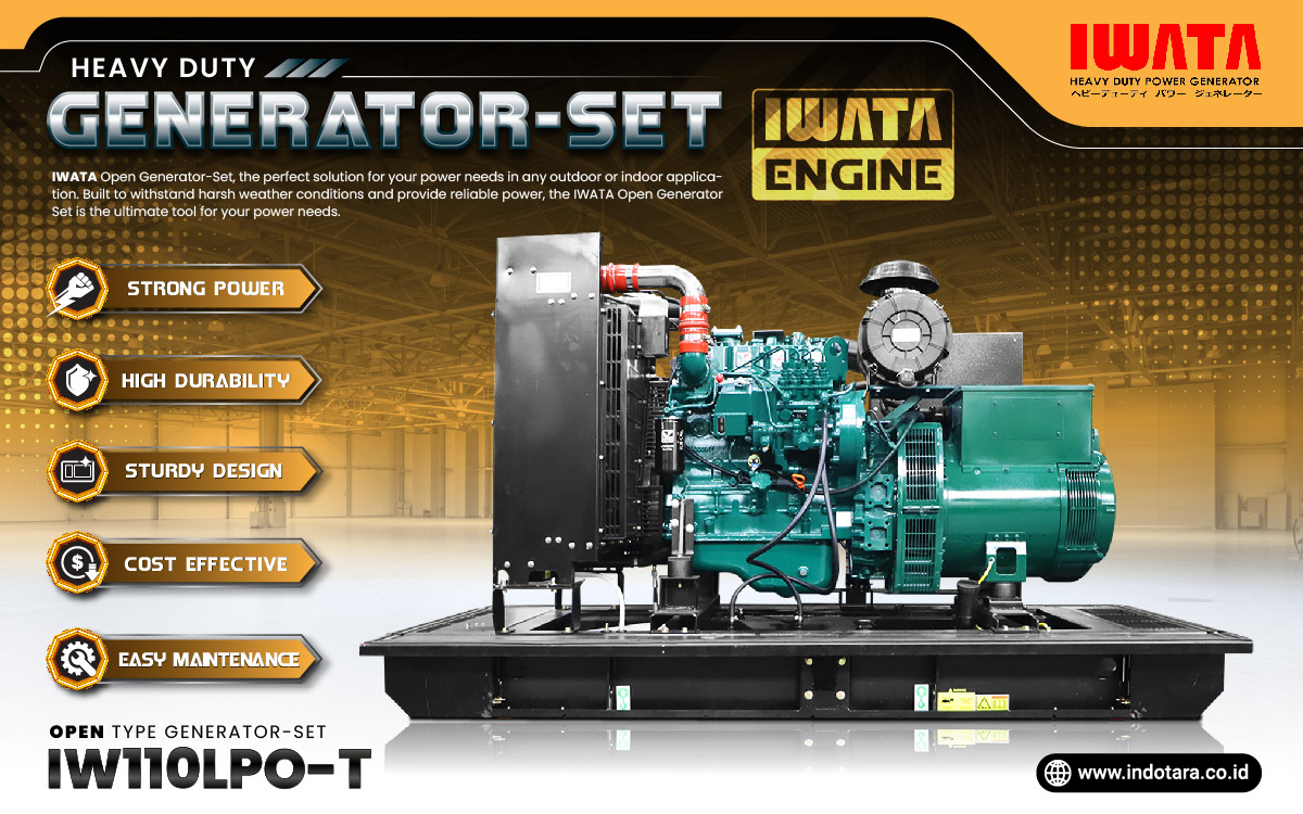 Jual Silent Generator Set